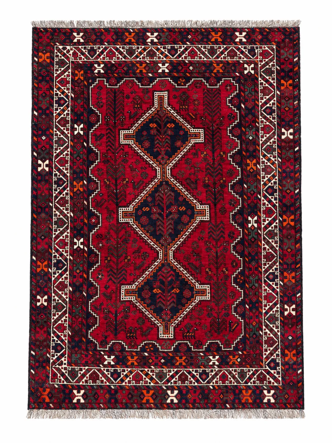 فرش دستباف 1.5 متری یلمه شیراز