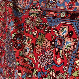 فرش ماشینی پرده ای نهاوند نقشه عشوندی (4 متری)