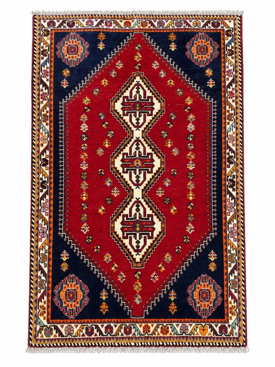 فرش ماشینی 1.5 متری قشقایی شیراز